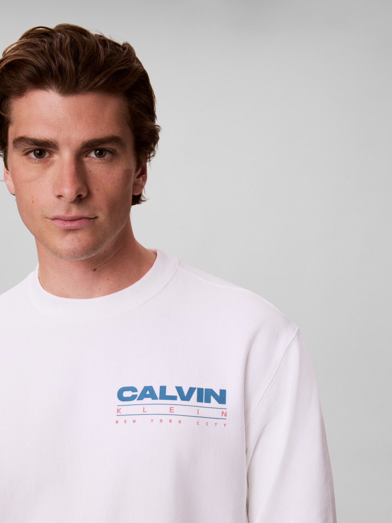 Black Premium Terry Crew Neck Sweatshirt  Men
