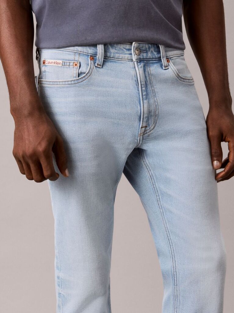 Denim Blugi Cu Croiala Slim  Barbati