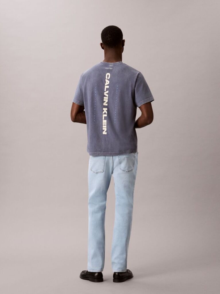 Denim Blugi Cu Croiala Slim  Barbati