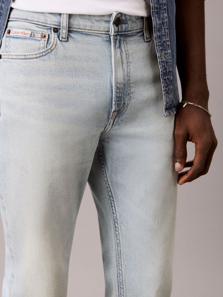 Denim Blugi Cu Croiala Slim Tapered  Barbati