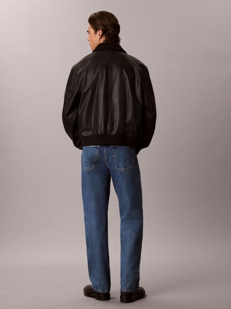 Denim Blugi Drepti, In Stilul Anilor '90  Barbati