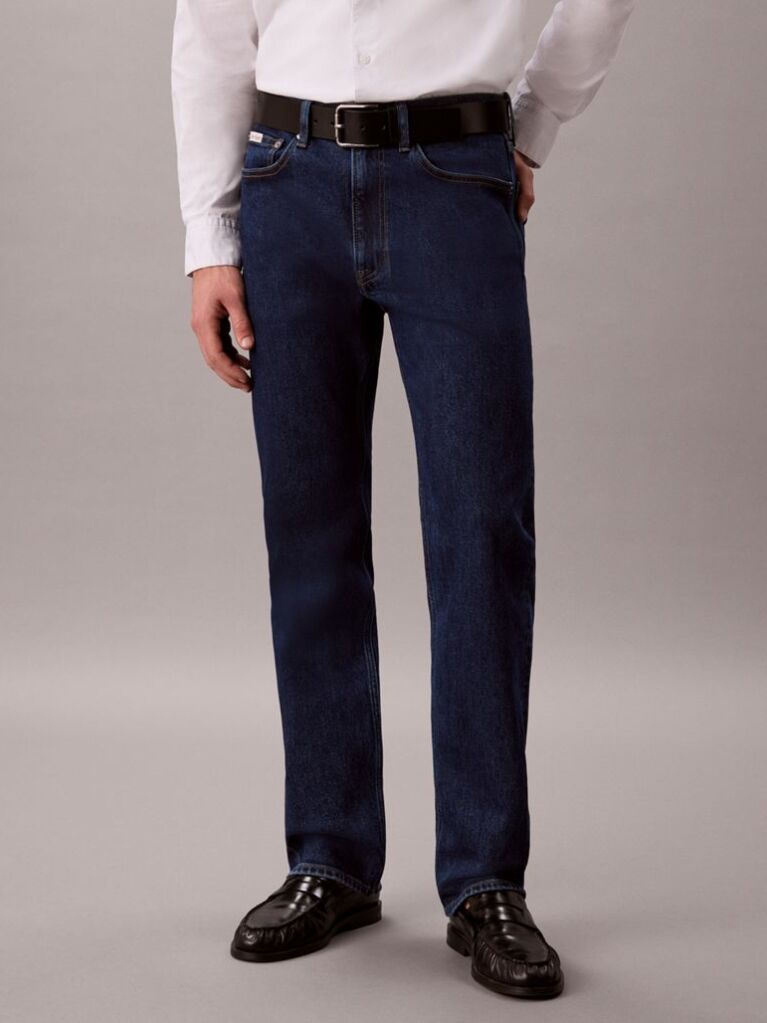 Denim Blugi Drepti Clasici  Barbati