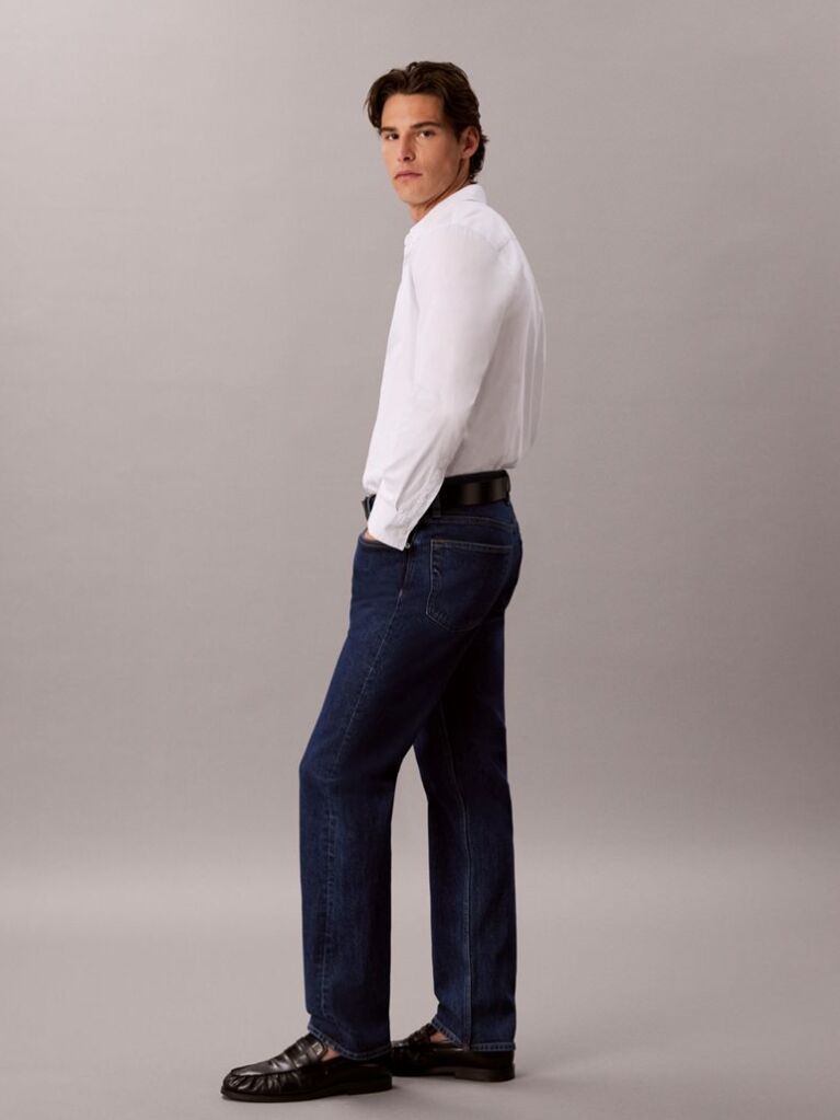 Denim Blugi Drepti Clasici  Barbati