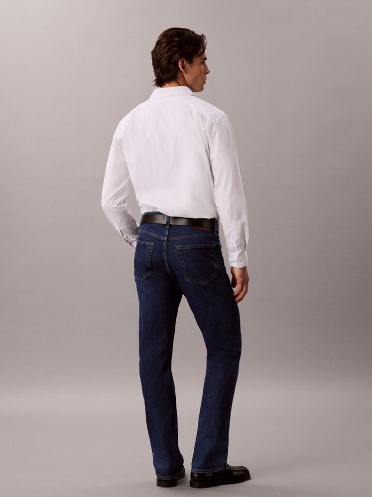 Denim Blugi Drepti Clasici  Barbati