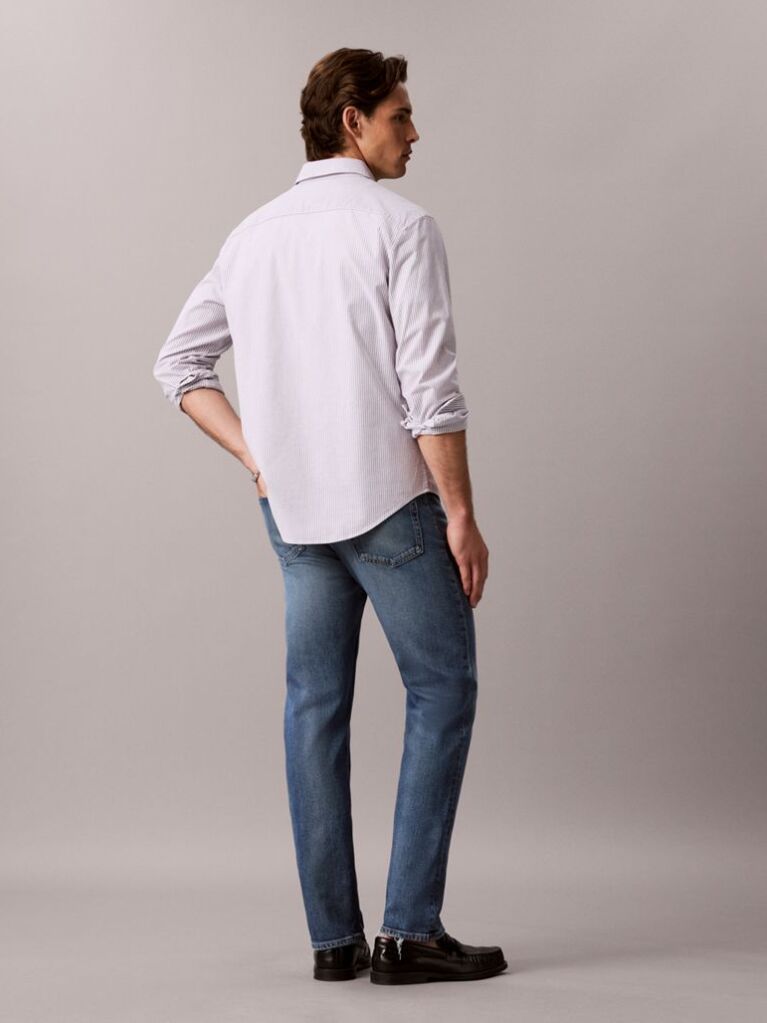 Denim Blugi Drepti Clasici  Barbati
