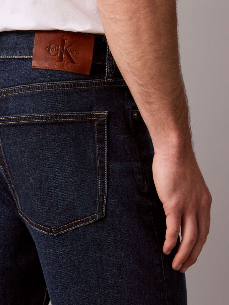 Denim Blugi Cu Croiala Conica  Barbati