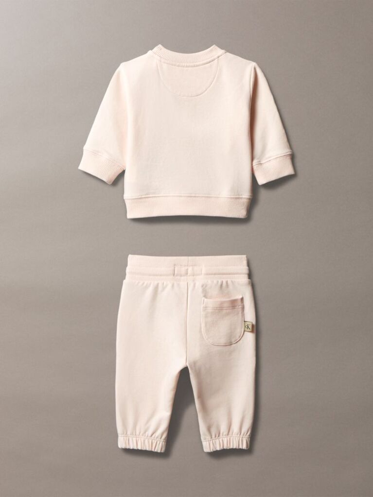 Pink Newborn Sweatshirt and Joggers Set  Newborn