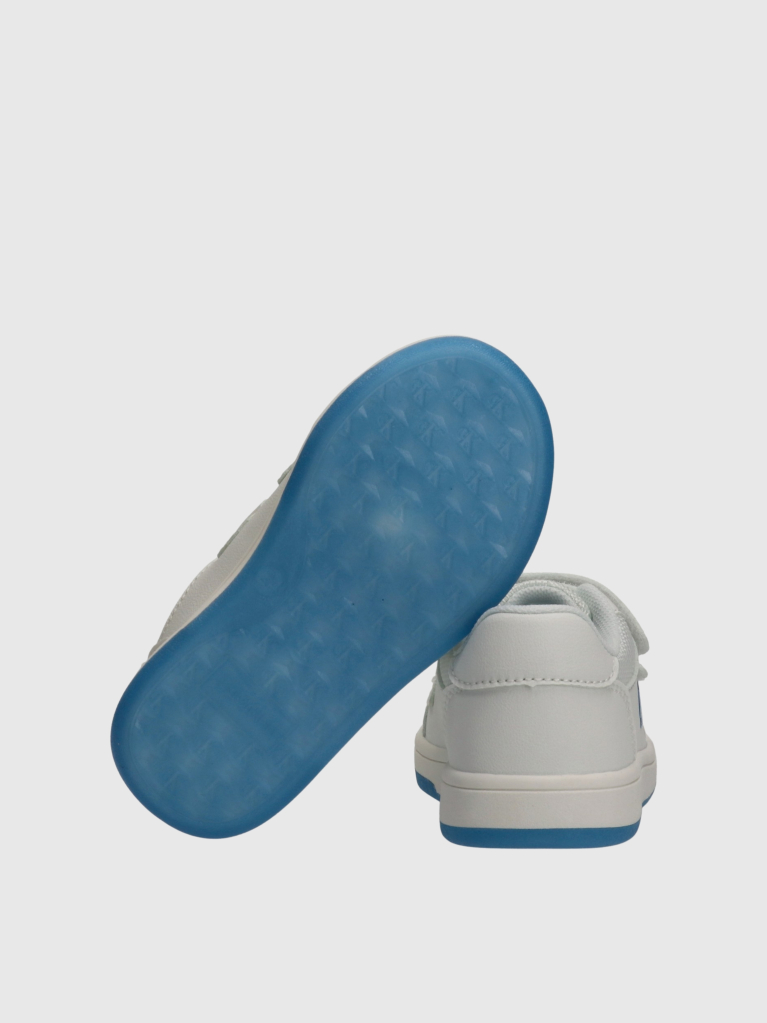 Alb Adidasi Low Cut Cu Inchidere Velcro  Copii Unisex