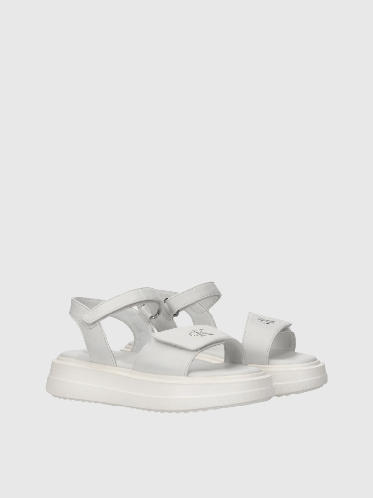 Alb Sandale Cu Velcro  Fete