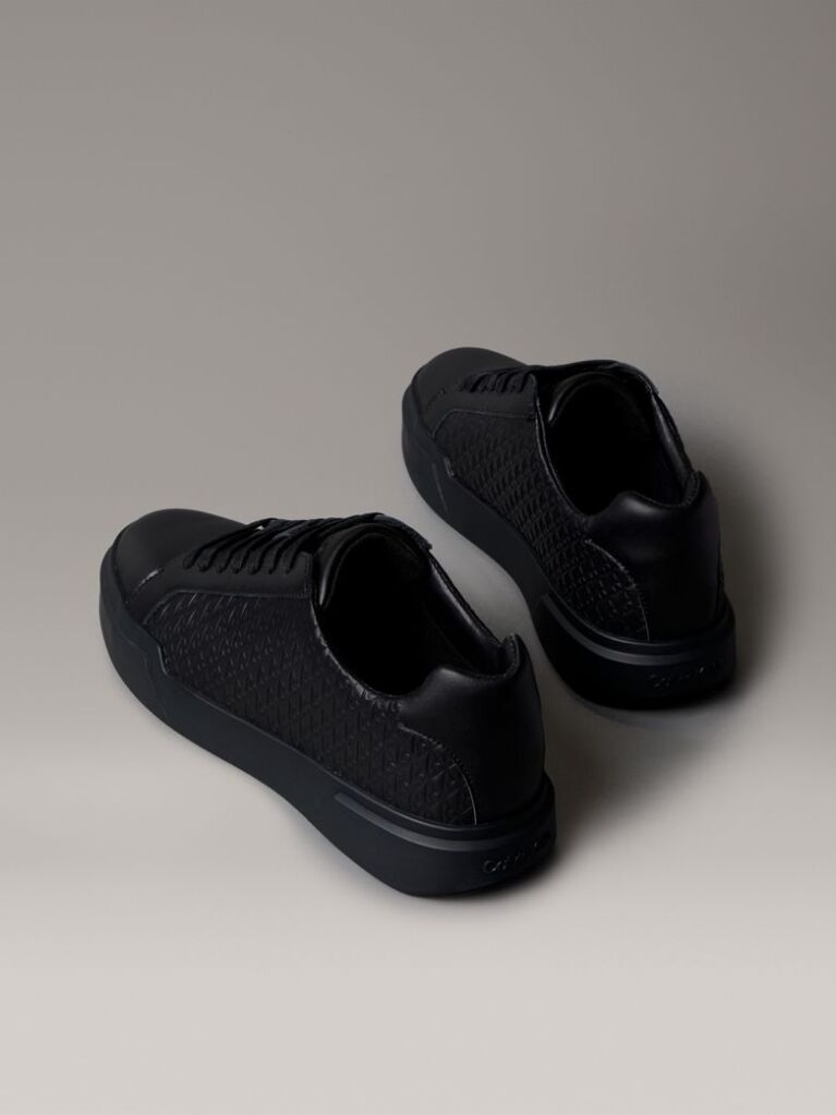 Negru Adidasi Cu Logo Si Talpa Rezistenta  Barbati