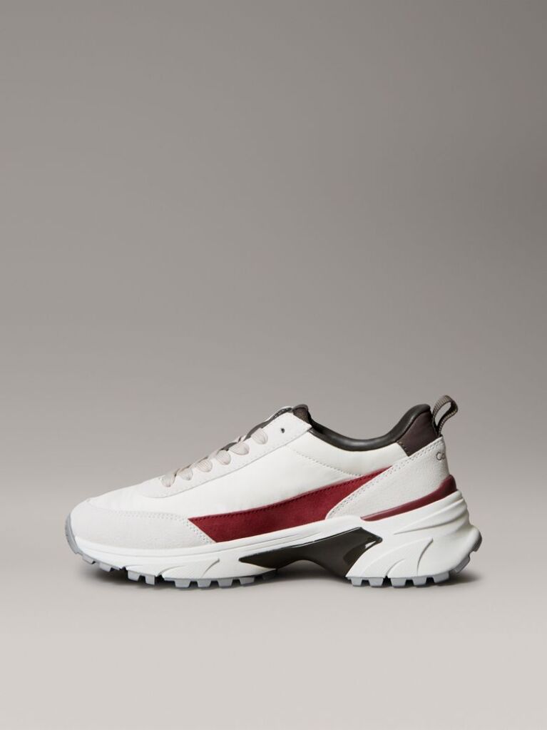 White Trailblazer — Suede Runner Trainers  Women