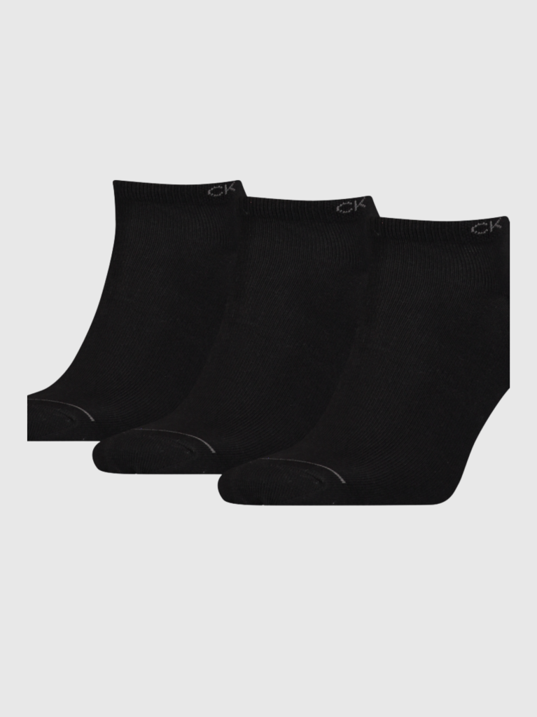 Negru Set 3 Perechi Sosete Scurte Barbati  Barbati